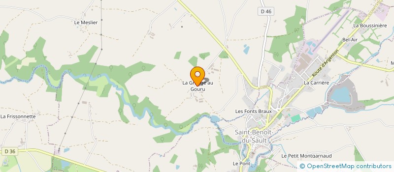 localisation de l'entreprise MADAME GINETTE SOULAS à ROUSSINES