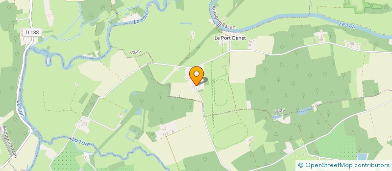 localisation de l'entreprise MADAME GINETTE SUPPLY  MONTVAL-SUR-LOIR