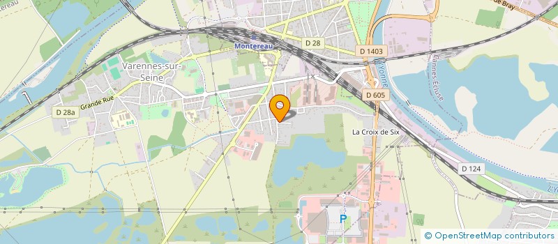 localisation de l'entreprise MADAME GINETTE TEDESCO à VARENNES-SUR-SEINE