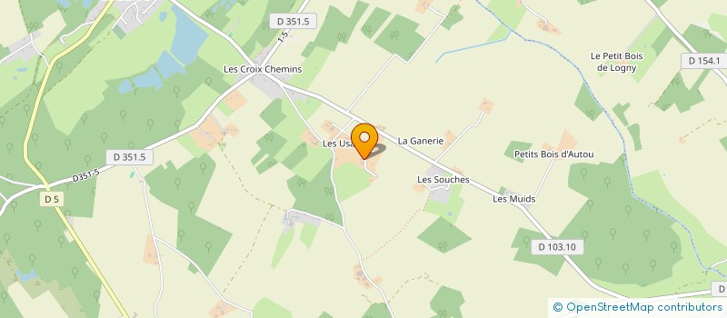 localisation de l'entreprise MADAME GINETTE TERTRE à SAINTIGNY