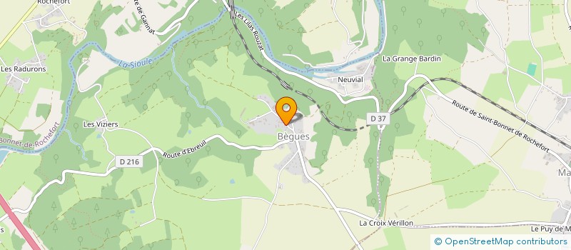 localisation de l'entreprise MADAME GINETTE THEVENIN à JENZAT