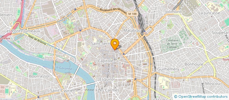 localisation de l'entreprise MADAME GINETTE TORRES à TOULOUSE