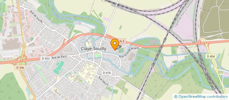 localisation de l'entreprise MADAME GINETTE TREMOUILLES  CLAYE-SOUILLY