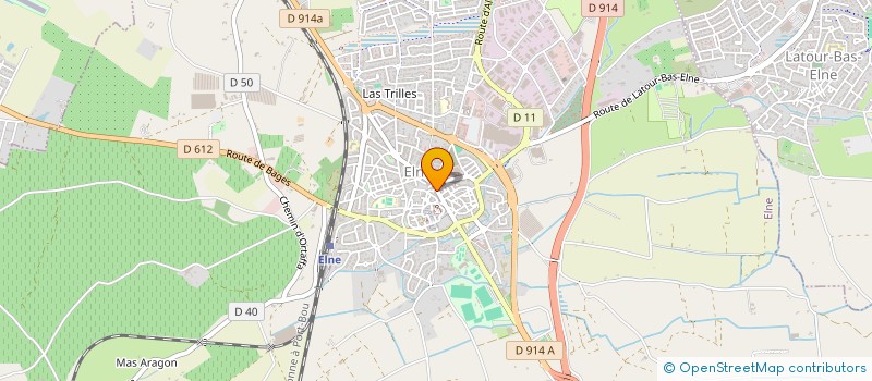 localisation de l'entreprise MADAME GINETTE TUBERT à ELNE