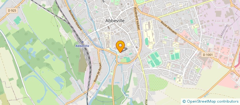 localisation de l'entreprise MADAME GINETTE VANESSE à ABBEVILLE