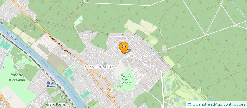 localisation de l'entreprise MADAME GINETTE WARIN à SOISY-SUR-SEINE