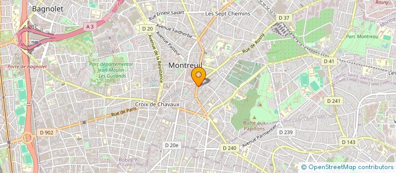 localisation de l'entreprise MADAME GINKA ATANASOVA à MONTREUIL