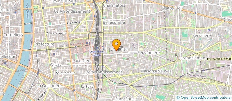 localisation de l'entreprise MADAME GIORDANA FERRANTE-SISMOND à LYON