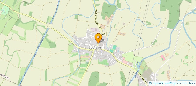 localisation de l'entreprise MADAME GIORGINA HUGUET  BOOFZHEIM