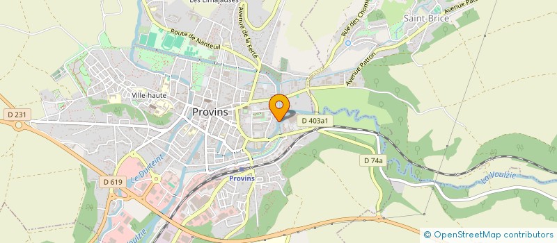localisation de l'entreprise MADAME GIOVANA SANTORO à PROVINS