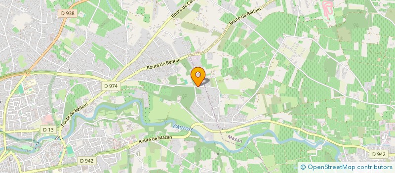 localisation de l'entreprise MADAME GIOVANINA MOGNO  CARPENTRAS