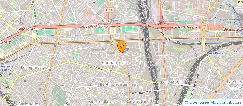 localisation de l'entreprise MADAME GIOVANNA CAVARZAN  PARIS