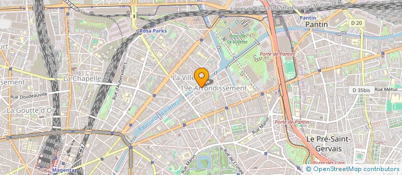 localisation de l'entreprise MADAME GIOVANNA DI SALVO  PARIS