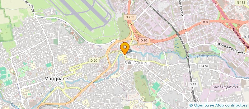 localisation de l'entreprise MADAME GIOVANNA FERRIGNO  SAINT-VICTORET