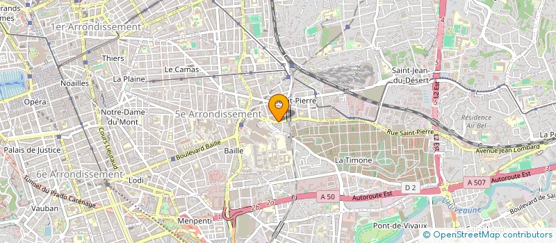 localisation de l'entreprise MADAME GIOVANNA GANZAROLLI à MARSEILLE