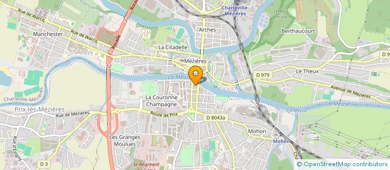 localisation de l'entreprise MADAME GIOVANNA MARBAISE à CHARLEVILLE-MEZIERES