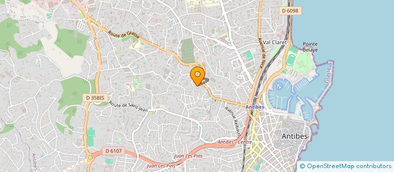 localisation de l'entreprise MADAME GIOVANNA MINNITI à ANTIBES