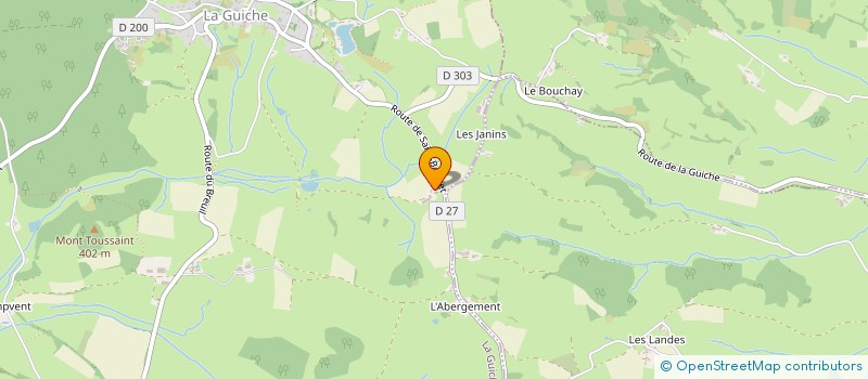 localisation de l'entreprise MADAME GIOVANNA MOSER  LA GUICHE