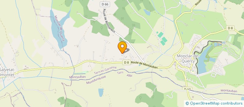 localisation de l'entreprise MADAME GIOVANNA OROPA-ALLASIA à MONCLAR-DE-QUERCY