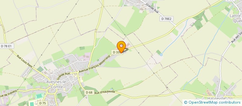 localisation de l'entreprise MADAME GIOVANNA SCILIPPA  AVESNES-LE-COMTE