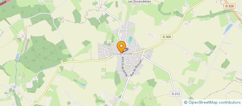 localisation de l'entreprise MADAME GIOVANNA TAUFANA  LOUPLANDE