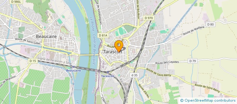 localisation de l'entreprise MADAME GIOVANNINA DEONETTE à TARASCON