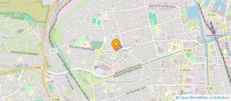 localisation de l'entreprise MADAME GIPSY DELORRIER à DUNKERQUE