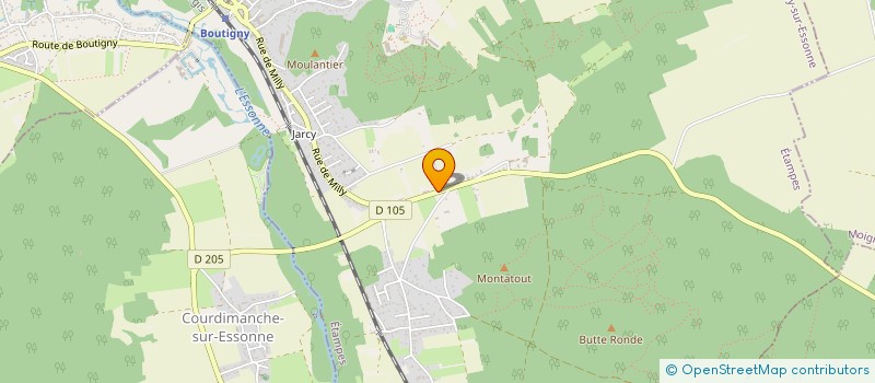 localisation de l'entreprise MADAME GIPSY DELSOL  BOUTIGNY-SUR-ESSONNE