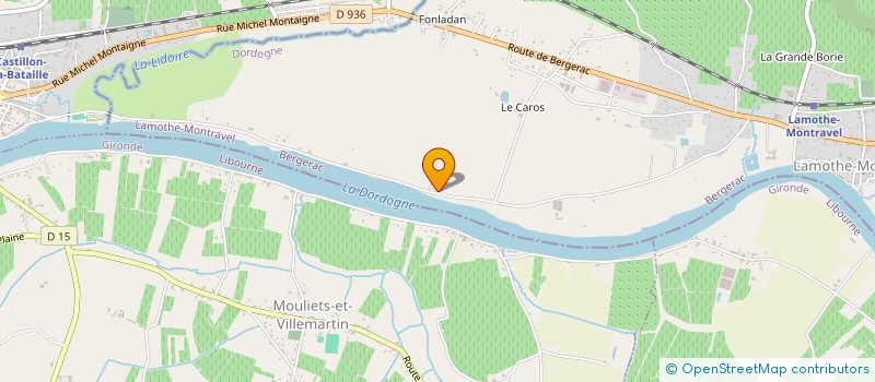 localisation de l'entreprise MADAME GIPSY DUPRAT  LAMOTHE-MONTRAVEL