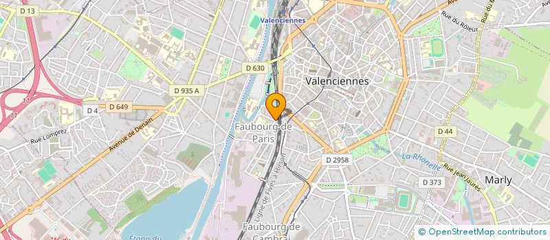 localisation de l'entreprise MADAME GIPSY JENBACK  VALENCIENNES