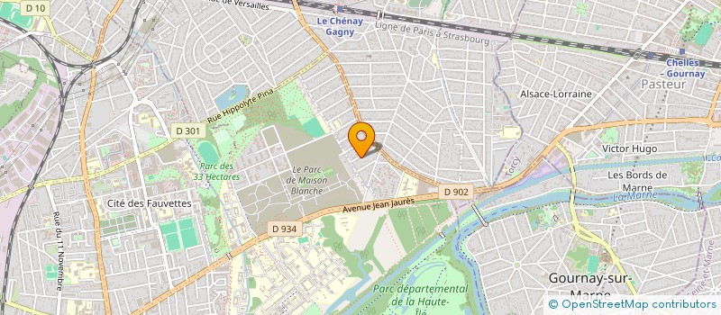 localisation de l'entreprise MADAME GISBELLE MONTES MARTINEZ à NEUILLY-SUR-MARNE