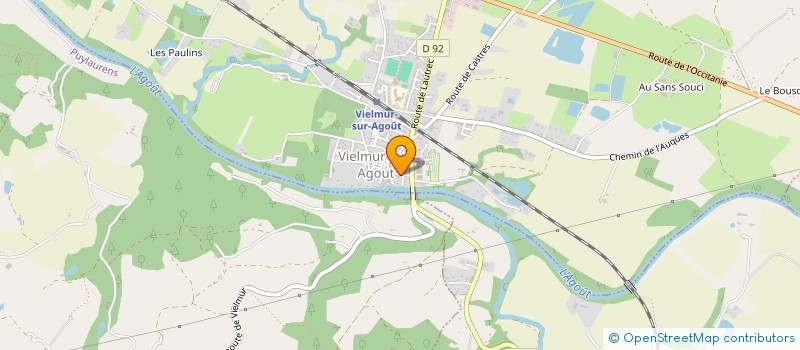 localisation de l'entreprise MADAME GISELA ROTH-BERNSTEIN  VIELMUR-SUR-AGOUT