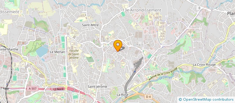 localisation de l'entreprise MADAME GISELE ACHON à MARSEILLE 13EME