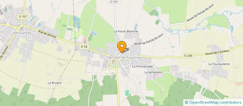 localisation de l'entreprise MADAME GISELE ALLARD  NOYANT-VILLAGES