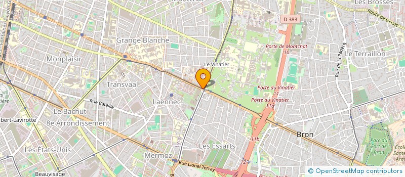 localisation de l'entreprise MADAME GISELE AMBRIGOT  LYON