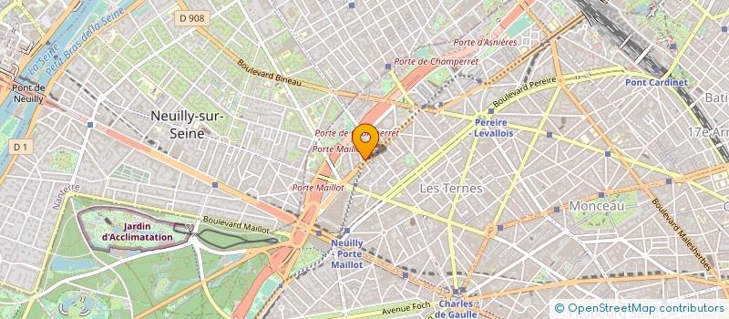 localisation de l'entreprise MADAME GISELE AMIEL  PARIS