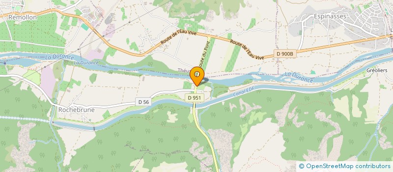 localisation de l'entreprise MADAME GISELE ANFOSSI  ROUSSET