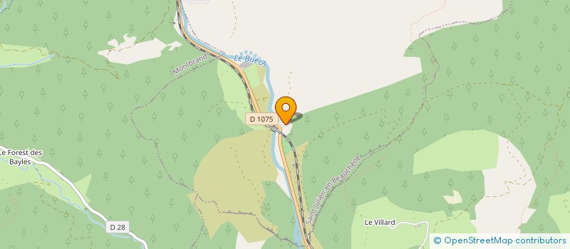 localisation de l'entreprise MADAME GISELE ASSUNCAO GONCALVES  SAINT-JULIEN-EN-BEAUCHENE