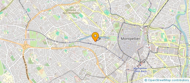 localisation de l'entreprise MADAME GISELE ASTRUC à MONTPELLIER