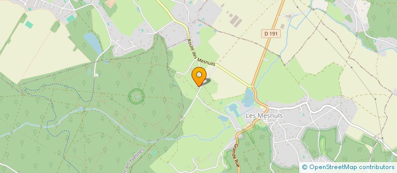 localisation de l'entreprise MADAME GISELE AUGOYAT à LES MESNULS