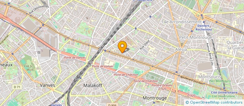 localisation de l'entreprise MADAME GISELE BACHET  PARIS