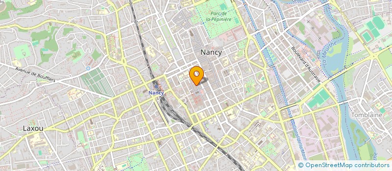 localisation de l'entreprise MADAME GISELE BAGARD  NANCY