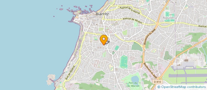 localisation de l'entreprise MADAME GISELE BALETTE à BIARRITZ