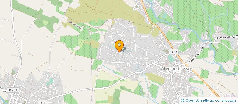 localisation de l'entreprise MADAME GISELE BEBER  VILLEMOUSTAUSSOU