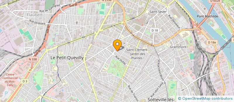 localisation de l'entreprise MADAME GISELE BERIOL à ROUEN