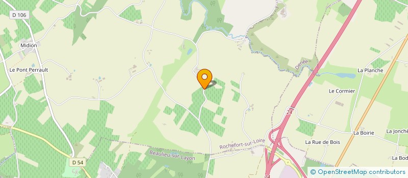 localisation de l'entreprise MADAME GISELE BLAIN  VAL-DU-LAYON