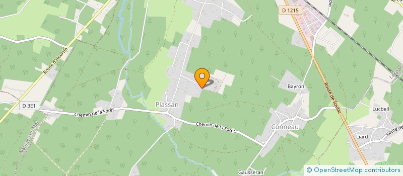 localisation de l'entreprise MADAME GISELE BLANC  LESPARRE-MEDOC