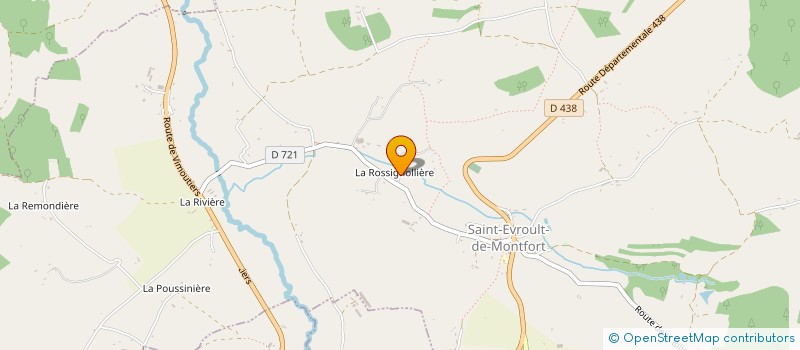 localisation de l'entreprise MADAME GISELE BOISSEY à SAINT-EVROULT-DE-MONTFORT