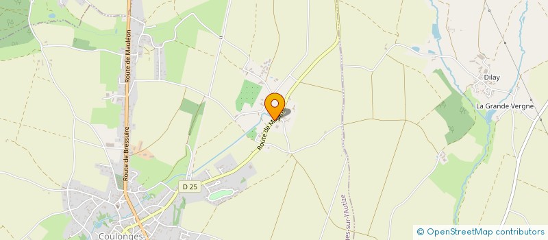 localisation de l'entreprise MADAME GISELE BONNET  COULONGES-SUR-L AUTIZE