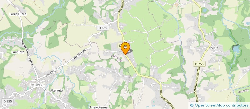 localisation de l'entreprise MADAME GISELE BORDA  ARBONNE